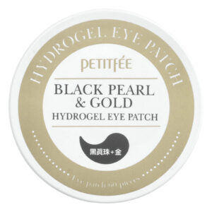 Black Pearl & Gold Hydrogel Eye Patch